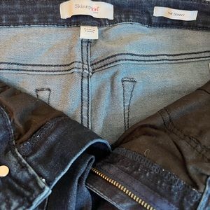 Skinny Girl “the skinny” shark hem jeans